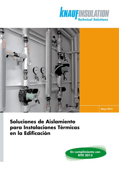 Pdf Soluciones De Aislamiento Para Instalaciones T Rmicas En