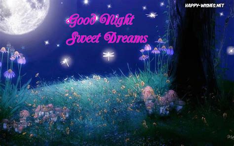 Beautiful New Beautiful Sweet Dreams Good Night Photo - Romantic words