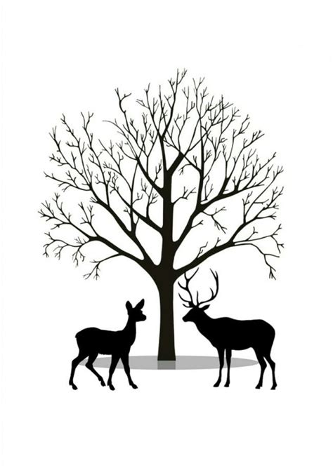 Witzige häschen mit viel zubehör wie eier, körbe etc. fingerabdruck-baum-vorlage-park-wald-wiese-reh-hirsch ...