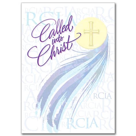 Called Into Christ Rcia Card The Catholic T Store