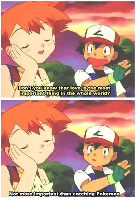 Ash Has His Priorities Right Pokemon Pokemon Funny Pokemon Memes