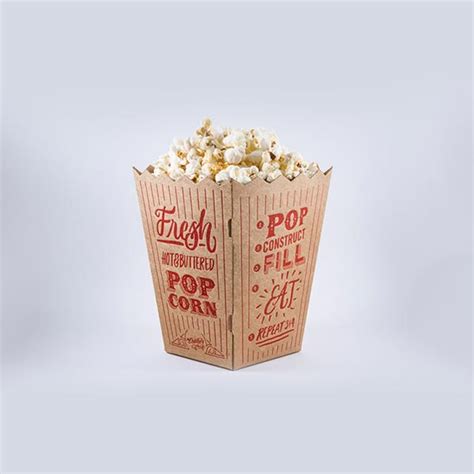Custom Popcorn Packaging Boxes Oxo Packaging