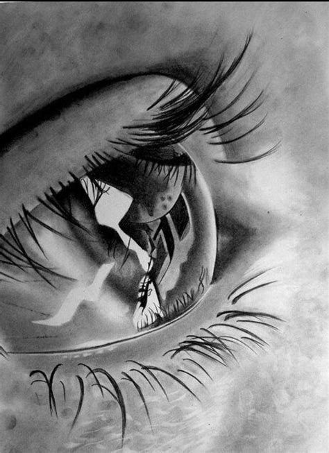 White pencil, black paper by calipers on deviantart. Pin på Pencil Art