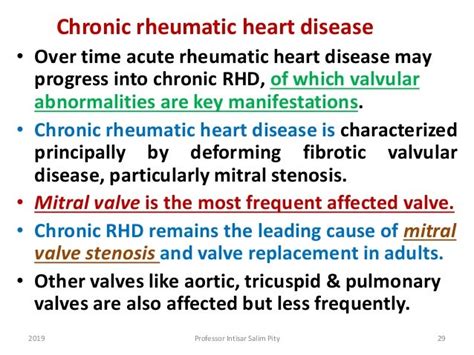 Rheumatic Fever Rhd And Infective Endocarditis