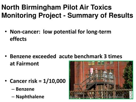 Ppt North Birmingham Air Toxics Update Powerpoint Presentation Free