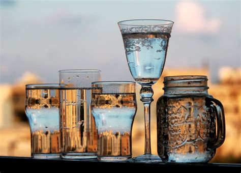 Colorful Glassware Photography Stock Image Image Of City Three