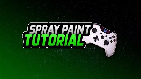 Xbox One Controller Spray Paint Tutorial Youtube