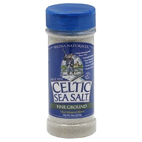 Celtic Sea Salt Fine Grnd Shaker 8 Ounce