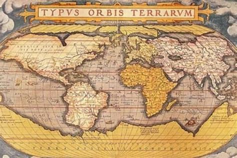 Origen De Los Mapas Evolución De La Cartografía En La Historia