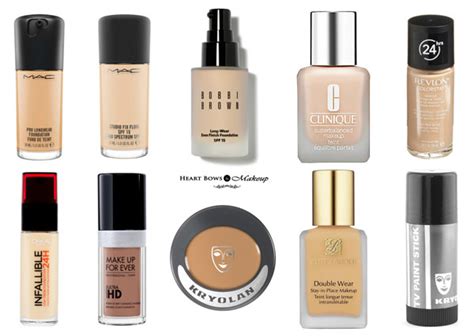10 Best High Coverage Foundations For Dry And Oily Skin Heart Bows And Makeup