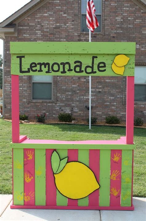 25 Effortless Diy Lemonade Stand Ideas Making Your Summer Parties
