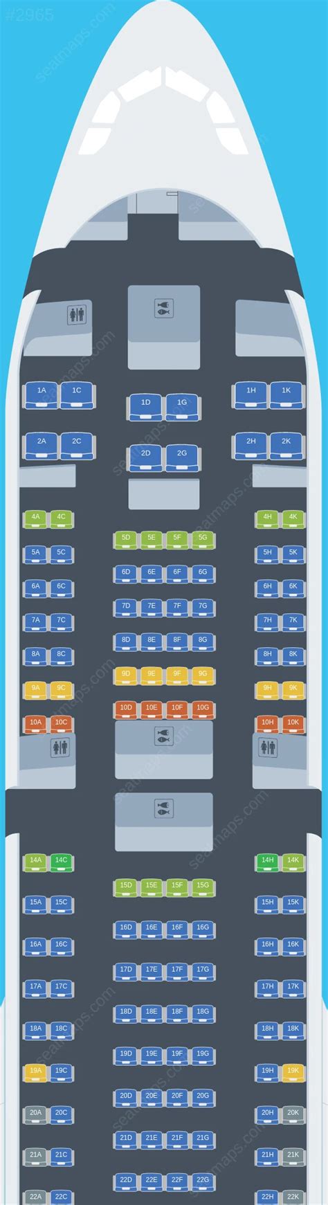 Air Transat Airbus A330 Seat Map Updated 2023 Find The Best Seat
