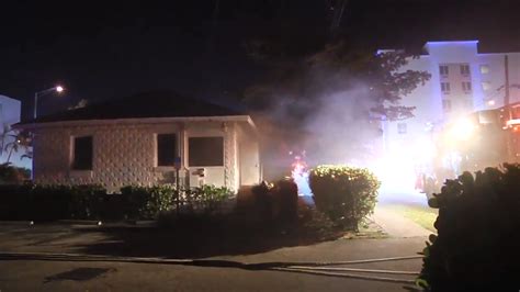 Firefighters Save Man From Burning House In Dania Beach Wsvn 7news
