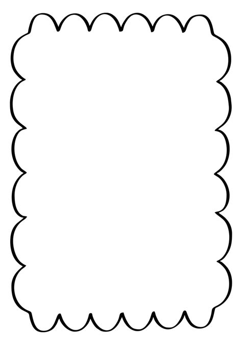 10 Best Printable Template For Scalloped Border Pdf For Free At Printablee