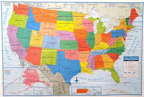 Maps Pack Of Superior Mapping Company United States Poster Size Wall