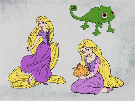 Rapunzel Svg Bundle Tangled Svg Rapunzel Clipart Tangled - Etsy Canada