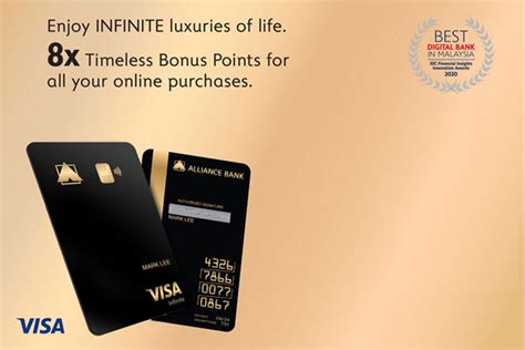 Proactive security with fraud protection. Visa Infinite Card | Alliance Bank Malaysia