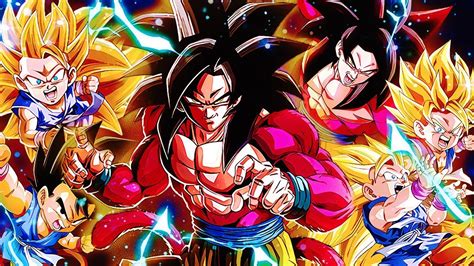 Power Of The Lr Super Saiyan 4 Full Gt Goku Team Dragon Ball Z Dokkan