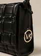 MICHAEL MICHAEL KORS: Ivy bag in woven vegan synthetic leather ...