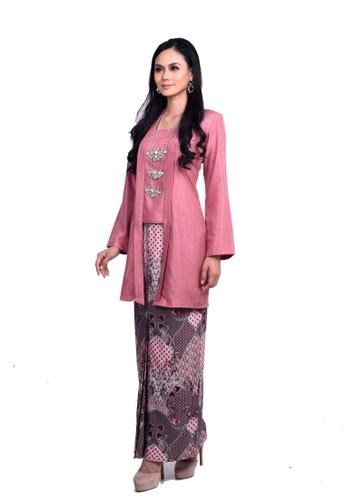 Alya Rania Kebaya Kota Bharu From Kamdar In Multi And Brown Baju