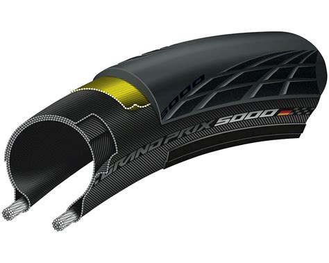 Continental Grand Prix 5000 Tl Tubeless Tire Black 700c 28mm