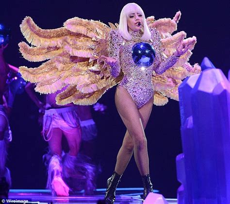 Lady Gaga Squeezes Into Latex Leotard As She Kicks Off ARTPOP Tour Daily Mail Online