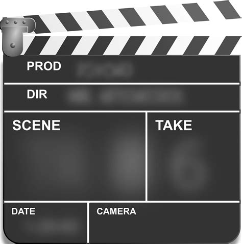Motion Picture Film Slate Clapper Icons Png Free Png And Icons Downloads