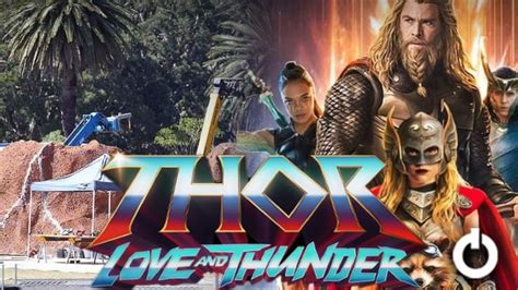Thor Love And Thunder Set Pics Reveal An Alien World
