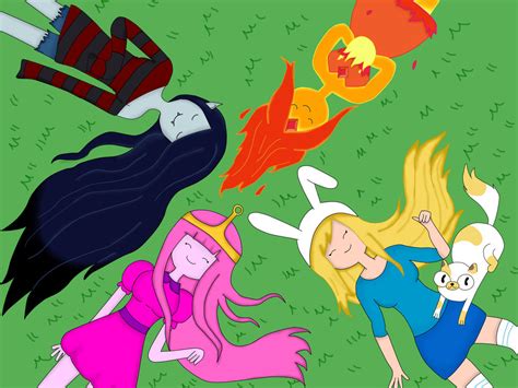 Adventure Time Girls By Andiscissorhands On Deviantart