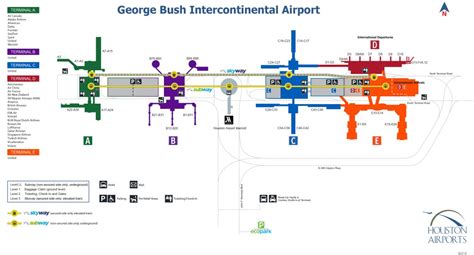 George Bush International Airport Map Verjaardag Vrouw 2020