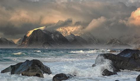 Myrland In Lofoten Hd Wallpaper Background Image