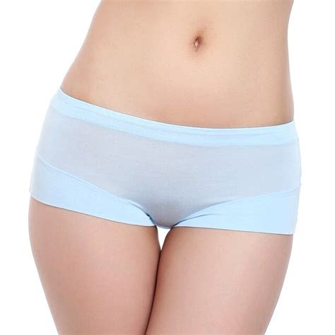 Aun Nano Silver Antibiotic Panties Urticant Female Seamless Breathable Super Soft Modal Cotton