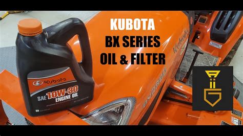 Fastest How To Change Kubota Bx Series 2380 Oil And Filter Will Not