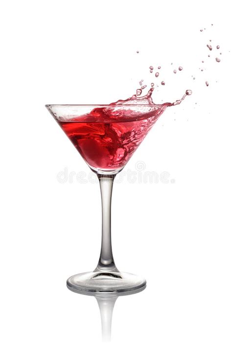 Splash In Glass Of A Pink Alcoholic Cocktail Drink Stock Image Image Of Bubble Drink 89003159