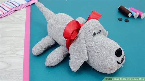 How To Sew A Sock Dog With Pictures Wikihow Fun