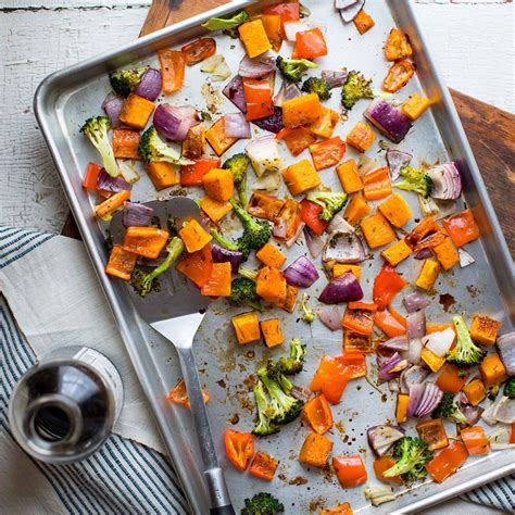 Colorful Roasted Sheet Pan Veggies Recipe Eatingwell
