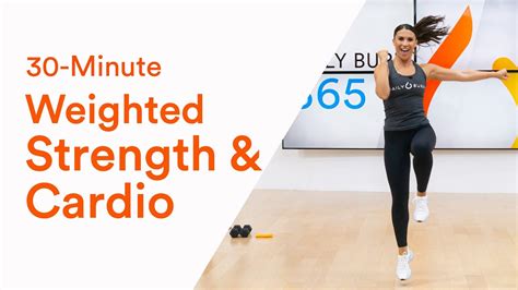 Minute Weighted Strength Cardio Flow YouTube