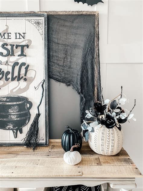 Easy Halloween Entryway Start At Home Decor