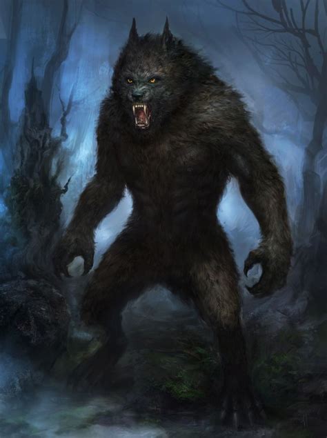 Werewolf Lobisomem Lobisomens Criaturas De Fantasia