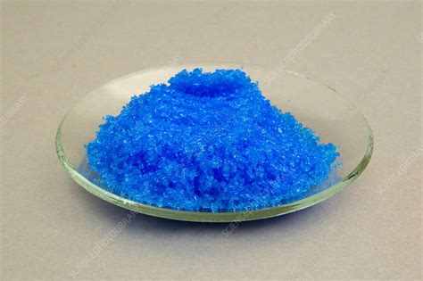 Copper Sulphate Stock Image C0281275 Science Photo Library