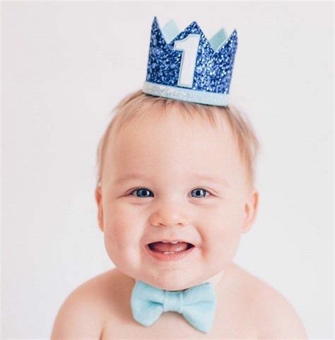 1st Birthday Boy Crown First Birthday Boy Crown First Etsy In 2020