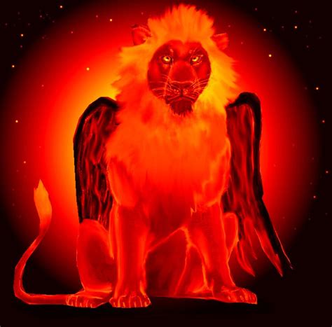 Fire Lion By Link Inc On Deviantart
