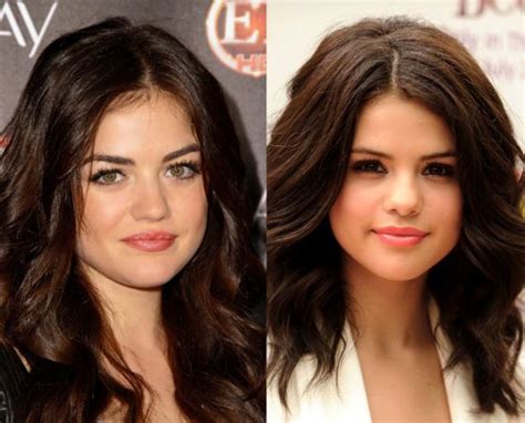 I Have Always Thought These 2 Looked Alike Lucy Hale And Selena Gomez