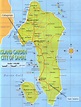 Samal Island Map • mappery