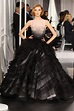 Dior Haute Couture Spring Summer 2012 – Look 35: Embroidered black silk ...