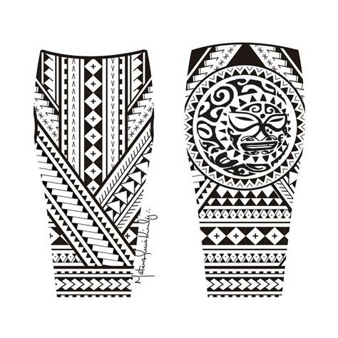 Samoan Tattoo Designs Sketch Positive Enjoy Life