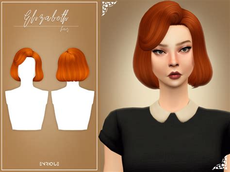 Enriques4 Elizabeth Hairstyle New Mesh 18 Ea — Enrique