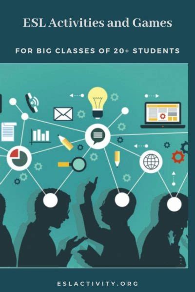 Esl Group Activities For Big Classes Of More Than 20 Students