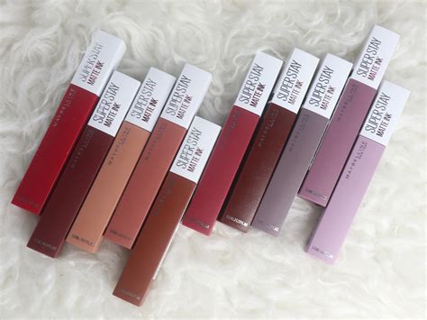 Warna Lipstik Maybelline Superstay Matte Ink Untuk Kulit Sawo Matang
