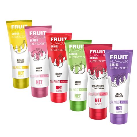 Fruits Flavored Personal Lubricants For Sex Jelly Delay Warming Fragrance Oral Sexual Lubricant